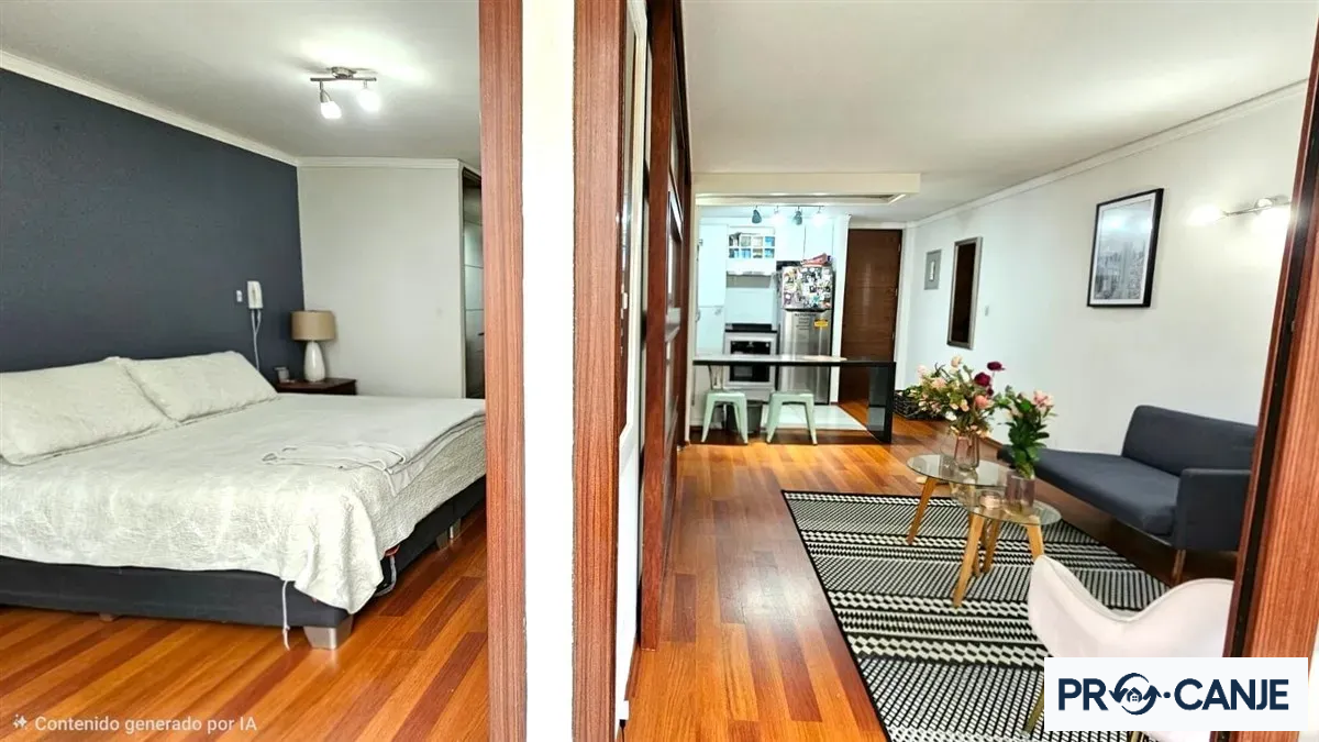 Venta Amplio Depto 1d Con Cierre Terraza. Áreas Verdes
