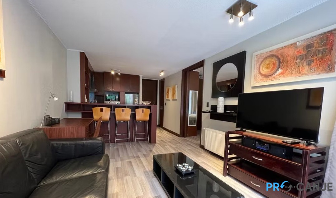 Vendo Depto 1 Dorm Amoblado Cerca Metro Alcantara