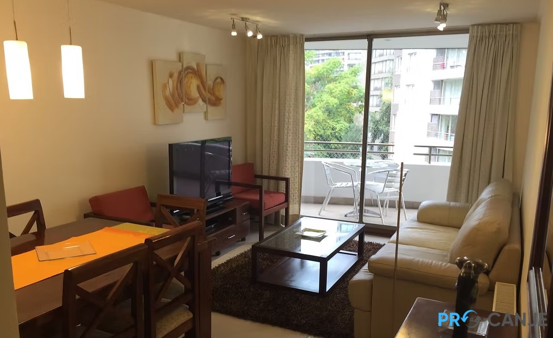 Vendo Depto 2 Dorm Amoblado A Pasos Metro Alcantara